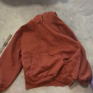 Aritzia brown hoodie